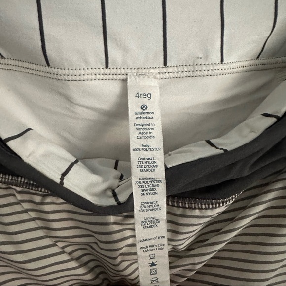 lululemon shorts skirt size 4 - Picture 6 of 6